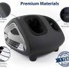Zyllion Foot Massager With Heat – Shiatsu Rolling Kneading Machine
