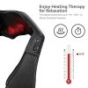 Naipo Shiatsu Back and Neck Massager with Heat, Deep Kneading