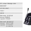 BestMassage Black Full Body Zero Gravity Shiatsu MassageChair
