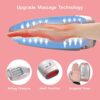 Foruisin Cordless Electric Hand Massager, Wireless Portable Electric