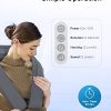 Naipo Neck Back Massager with Heat and Adjustable Strap