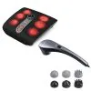 Naipo Handheld Massager, Foot Massager with Heat Shiatsu