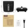 Naipo Handheld Massager, Foot Massager with Heat Shiatsu
