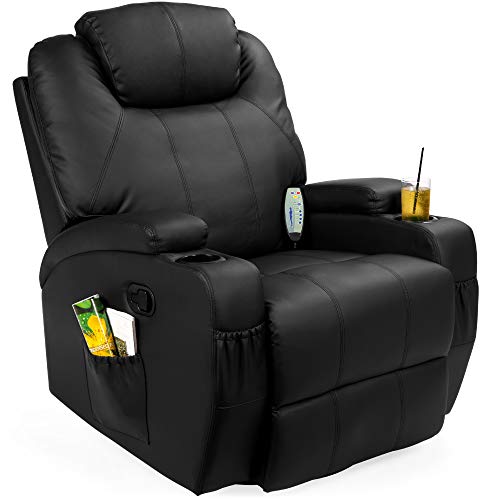 Electric Massage Recliner Chair Remote Control, 5 Heat