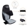SNAILAX Shiatsu Back Massager with Heat - Gel Massage Nodes