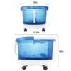 Foot Spa Bath Massager 6 in 1-Heat, Bubbles, Vibration