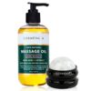 Cosmetasa Sore Muscle Massage Oil with Massage Ball Roller