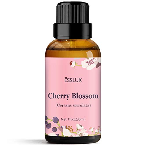 Cherry Blossom Essential Oil, Esslux Aromatherapy Oils for Diffuser