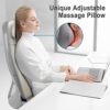 Shiatsu Neck and Back Massager with Heat, Height Adjustable