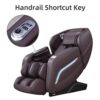 AI Voice Control Full Body Massage Chair Recliner with Stretching Function