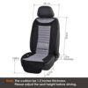 SNAILAX Cooling Car Seat Cushion with Massage