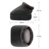 Snailax 2-in-1 Shiatsu Foot and Back Massager with Heat
