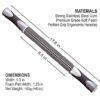 Revitalize Your Muscles with the Enzo Muscle Roller Stick - Your Ultimate Recovery Companion