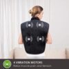 Snailax Cordless Handheld Back Massager - Rechargeable Percussion
