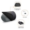 Snailax Shiatsu Neck Back Massager - Kneading Massage Pillow with Heat