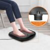 Snailax Cordless Handheld Back Massager, 2-in-1 Shiatsu Foot