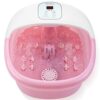 Foot Spa Bath Massager with Heat Bubbles Vibration