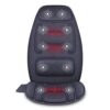 Massage Seat Cushion with Heat Foam Support Pad in Neck and Lumbar
