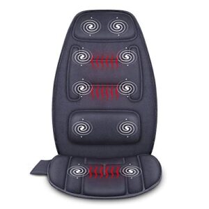 Snailax Massage Seat Cushion with Heat - Extra Memory Foam