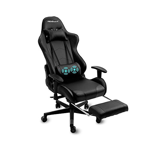 WeGuard Massage Gaming Chair Racing Office Computer Game