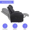 Homall Recliner Chair with Massage Single Living Room