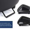 Zyllion Foot Massager With Heat – Shiatsu Rolling Kneading Machine