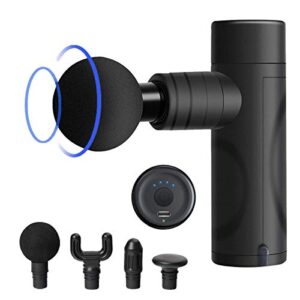 Mini Massage Gun, Portable Quiet Handheld Massager for Pain Relief