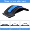 Multilevel Back Massager, Lumbar Back Stretching Device