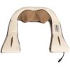 Electric massager features 3D kneading and deep tissue shiatsu pressure