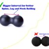 Double Lacrosse Ball, Peanut Shape Self Massage Roller