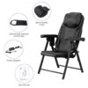 Comfier Portable Folding Massage Chair-Shiatsu Neck and Back