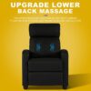 HCY Recliner Chair Massage Padded Wide Seat Sofa
