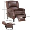 Massage Recliner Sofa Reading Chair Winback