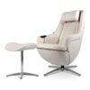Nouhaus Modern Massage Chair with Ottoman.