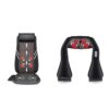 Snailax Shiatsu Back Massager for Chair Neck Massager Bundle