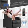Recliner Chair for Living Room Massage Recliner Sofa Reading Chair