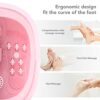 Foot Spa Bath Massager with Heat Bubbles Vibration
