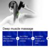 Electric Digital Display Muscle Massager, Electronic Deep Tissue Massager