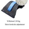 Back Stretching Device,Back Massager for Bed, Chair, Car
