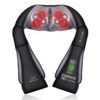 2-in-1 Shiatsu Foot and Back Massager Cordless Neck Massager