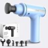 AZCSPFALB Handheld Muscle Massage Gun, Magnetic Charging