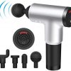 6 Speeds Massage Gun, Cordless Handheld Deep Tissue Muscle Massager