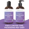 Certified Organic Massage Oil with Relaxing Lavender Scent