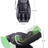 BestMassage Black Full Body Zero Gravity Shiatsu MassageChair