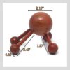 Cozinest 4 Legs Ball Spider Massager Handheld Stick for Shoulder