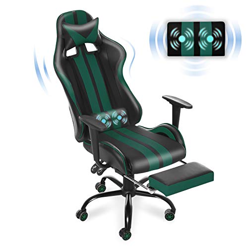 E-Sports Chair,Massage Gaming Chair, Ergonomic Gaming Chair