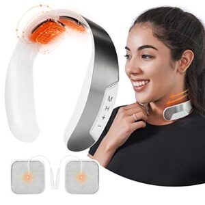 Smart TENS EMS Electric Pulse Neck Massager, 6 Modes 15 Levels