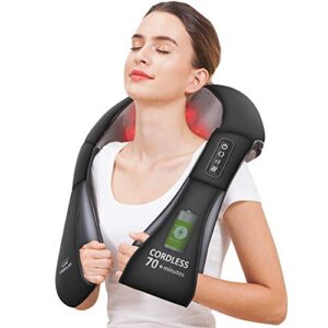 Neck Shoulder Full Body Back Massager with Heat