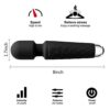 Wand Power Massager, Roysmart Massager with 20 Magic Vibration Modes