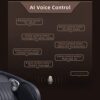 Full-Body Massage Chair Recliner with Stretching Function